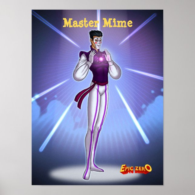 Epic Zero Master Mime Poster (Vorne)