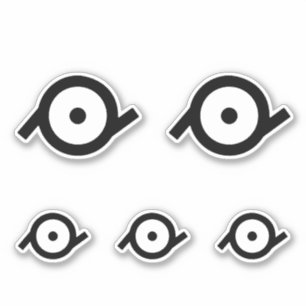 Epicene Gender Symbol Aufkleber