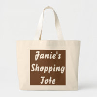 ÉPICERIE PERSONNALISÉE FOURRE-TOUT JUMBO SACS NATU