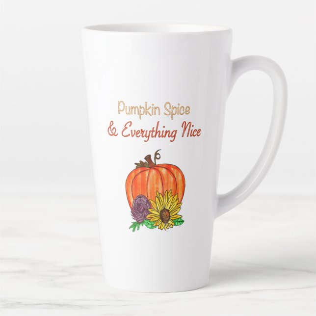 Épices citrouilles et tout Nice Mug d'automne (Droite)