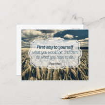 Epictetus "Do it" Inspirationsquelle