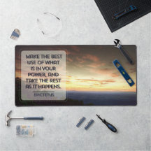 Epictetus Inspiration Zitat "Beste Verwendung"