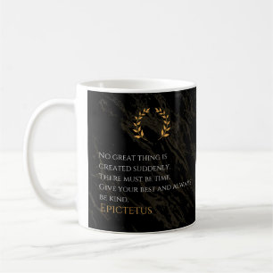 Epictetus Rezept für Gräueltaten Kaffeetasse