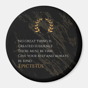 Epictetus Rezept für Gräueltaten Magnet
