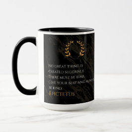 Epictetus Rezept für Gräueltaten Tasse