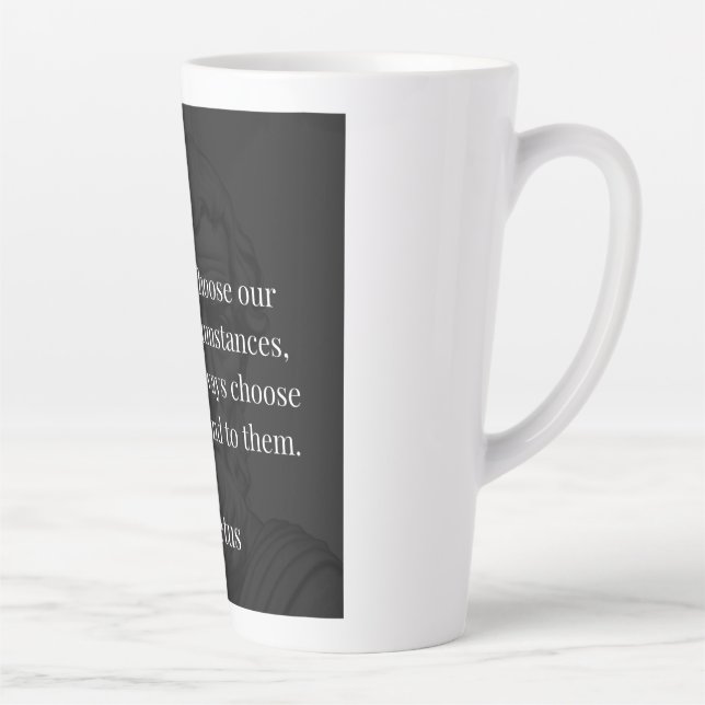 Epictetus Weisheit: Ermächtigung durch Reaktion Milchtasse (Rechts)