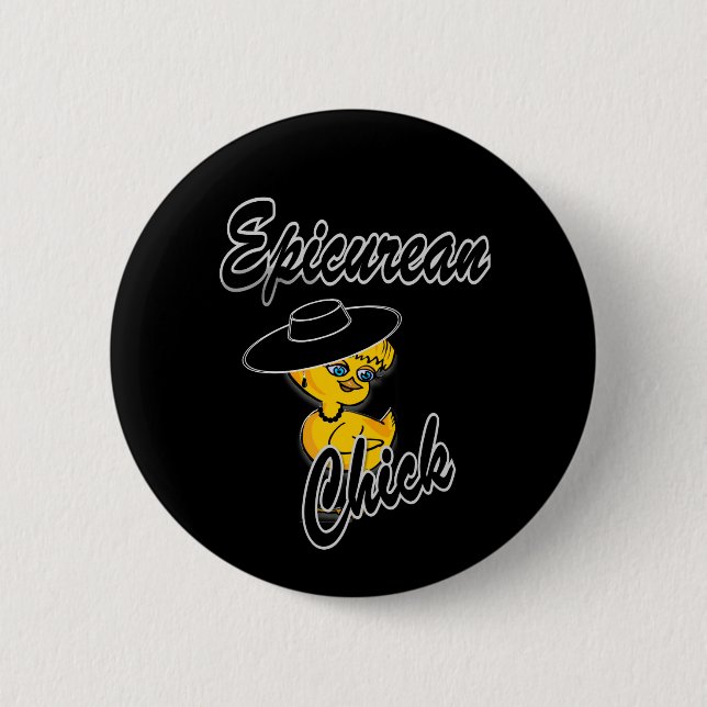Epicurean Chick #4 Button (Vorderseite)