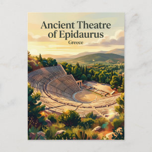 Epidaurus, Griechenland Griechenland Postkarte
