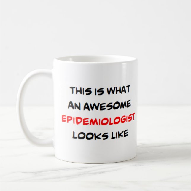 Epidemiologe, phantastisch kaffeetasse (Links)