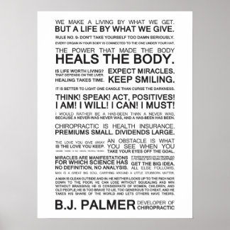Epigrams & Quotes von B.J. Palmer Poster