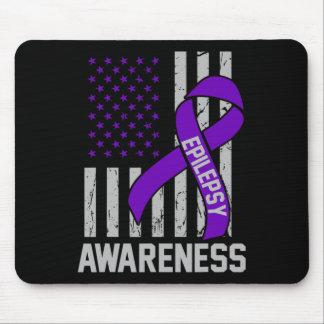 Epilepsie Awareness Epileptic Warrior Survivor 19 Mousepad