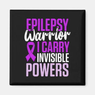 Epilepsie Awareness Epileptic Warrior Survivor 27 Magnet