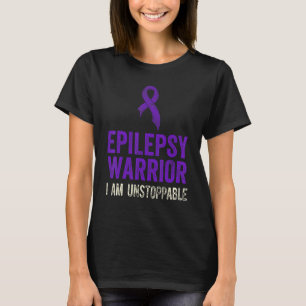 Epilepsie Awareness Fun Medical Epileptic Warrior  T-Shirt