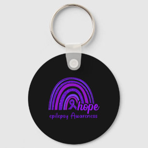 Epilepsie Awareness Hope Rainbow Schlüsselanhänger
