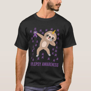 Epilepsie Awareness Lila Ribbon - Epilepsy Awaren T-Shirt