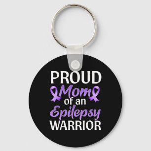 Epilepsie Awareness Monat Proud Mama einer Epileps Schlüsselanhänger