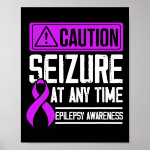 Epilepsie Awareness Seizure Epileptic Warrior Surv Poster