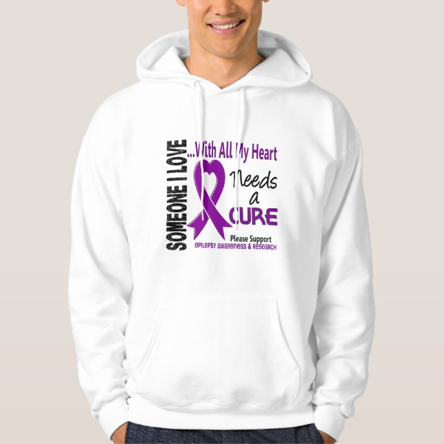Epilepsie benötigt eine Heilung 3 Hoodie (Vorderseite)