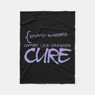 Epilepsie Bewusstsein 3 Fleecedecke