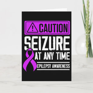 Epilepsie-Bewusstsein Anfall Epileptischer Krieger Karte
