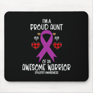 Epilepsie Bewusstsein bin ich stolz Tante Phantast Mousepad