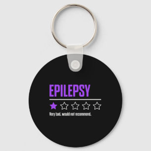 Epilepsie-Bewusstsein Erfolg Epileptischer Krieger Schlüsselanhänger