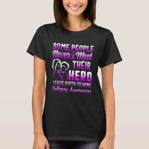 Epilepsie Bewusstsein Hero Anfall Mutter von Epile T-Shirt