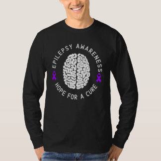 Epilepsie Bewusstsein Hoffnung auf eine Heilung Ep T-Shirt