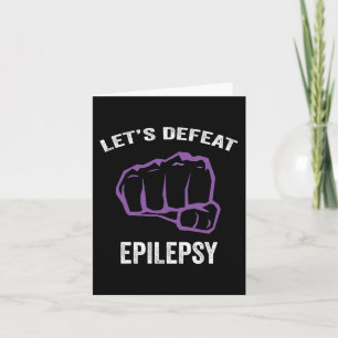 Epilepsie Bewusstsein lila Band - Epilepsie awaren Karte