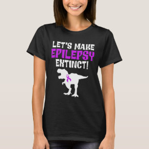 Epilepsie-Bewusstsein Machen Epileptischen Krieger T-Shirt
