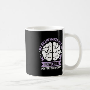 Epilepsie Bewusstsein, meine Gehirnwellen sind so  Kaffeetasse