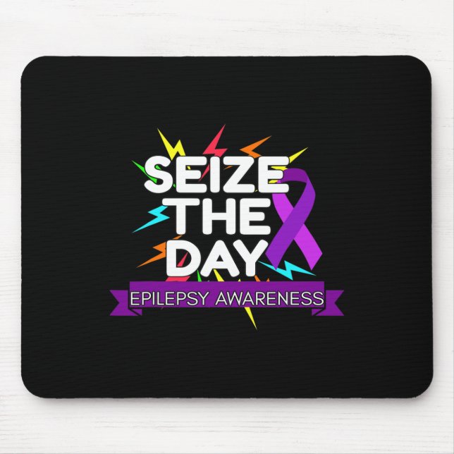 Epilepsie-Bewusstsein  Mousepad (Vorne)