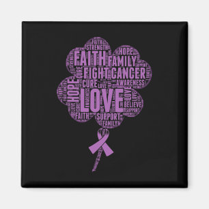 Epilepsie Bewusstsein Ribbon Magnet