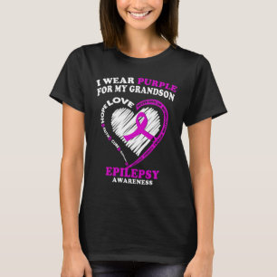 Epilepsie-Bewusstsein S - Ich trage Lila für meine T-Shirt