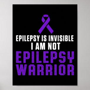 Epilepsie-Bewusstsein Spaß Gesundheitswesen Epilep Poster
