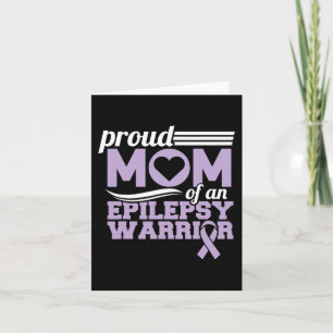 Epilepsie Bewusstsein stolz Mama eines Epilepsie W Karte