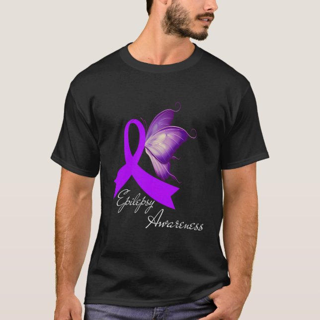 Epilepsie-Bewusstsein T-Shirt (Vorderseite)