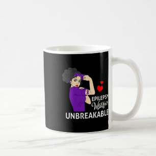Epilepsie-Bewusstseins-Kriegerin Unzerbrechlich St Kaffeetasse