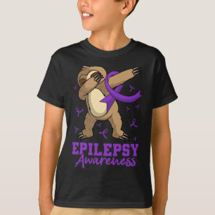Epilepsie-Bewusstseins-Schlafmütze Dabbing Epilept T-Shirt