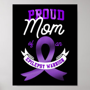 Epilepsie Bewusstseinsbegründung Mama einer Epilep Poster