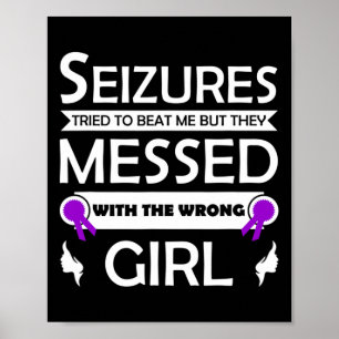 Epilepsie Krampfanfall Bewusstsein Epileptische Er Poster