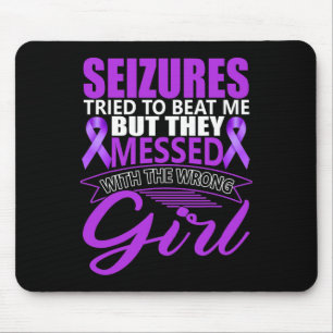 Epilepsie Krampfanfall Neurologische Störung Lila Mousepad