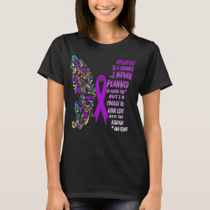 Epilepsie Lebenskampf T-Shirt