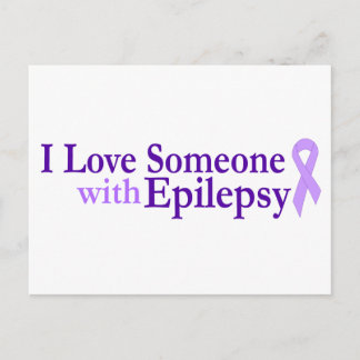 Epilepsie Liebe Postkarte