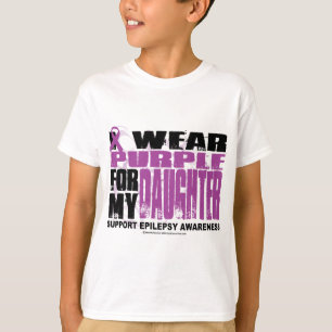 Epilepsie Lila für die Tochter T-Shirt