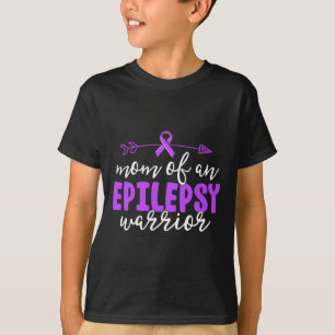 Epilepsie Mama Lila Schleimhautbewusstsein Mutter T-Shirt