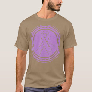 Epilepsie Ribbon Awareness Day Lila Unterstützung T-Shirt