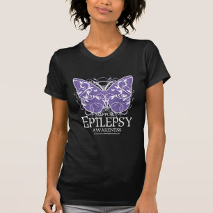 Epilepsie-Schmetterling T-Shirt
