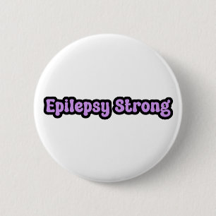 Epilepsie Starkes Lila Bewusstsein Button