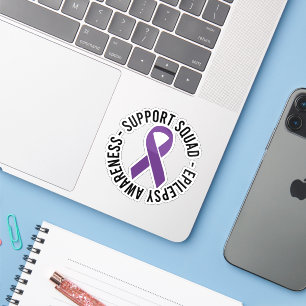 Epilepsie-Support-Squad-Bewusstseinsgeschenk Aufkleber